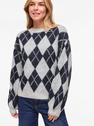 VILA Pullover 'VIKARLEY' in Grau