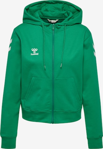 Hummel Sweatjakke 'Go 2.0' i grøn: forside