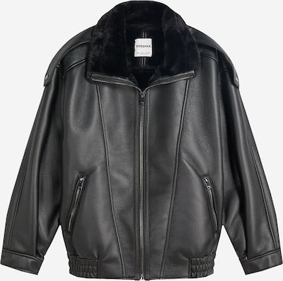 Bershka Välikausitakki värissä musta, Tuotenäkymä