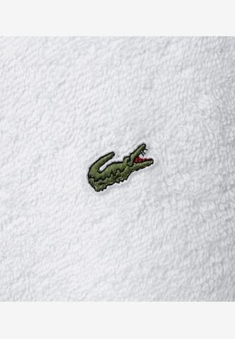 LACOSTE Gästehandtuch 'LE CROCO' in Weiß