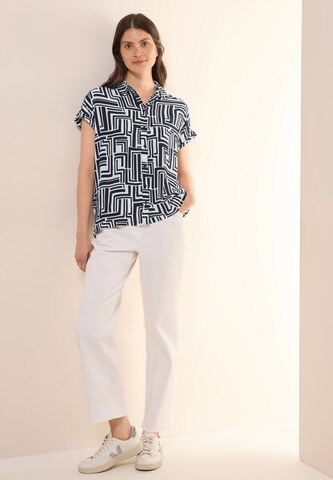 CECIL Bluse in Blau