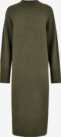 Apricot Knitted dress in Green: front