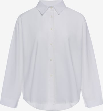 Chemisier Usha en blanc : devant