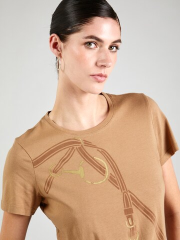 Lauren Ralph Lauren T-shirt 'KATLIN' i beige