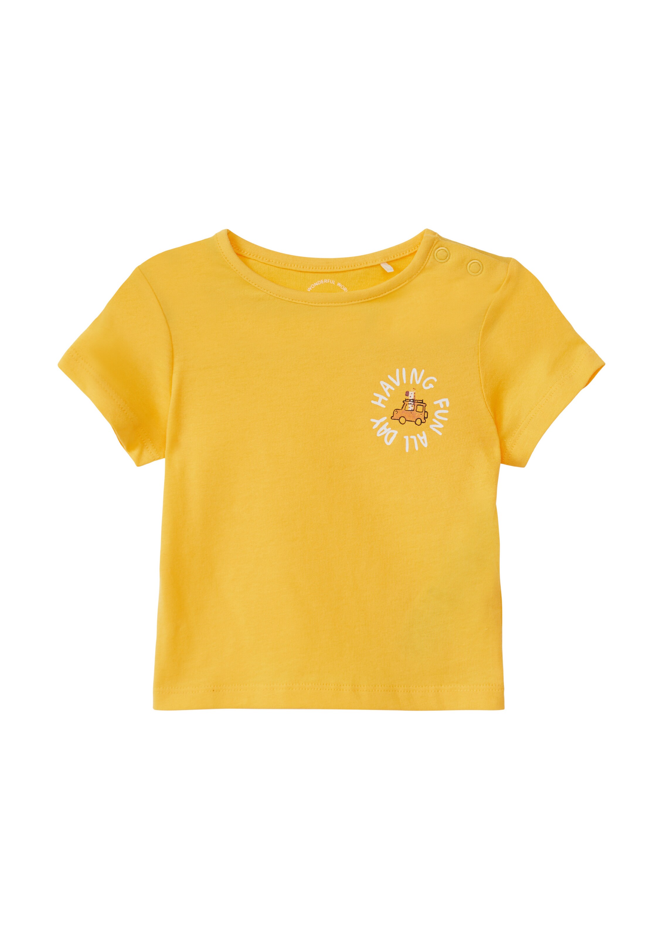 T-Shirt s.Oliver en jaune : devant