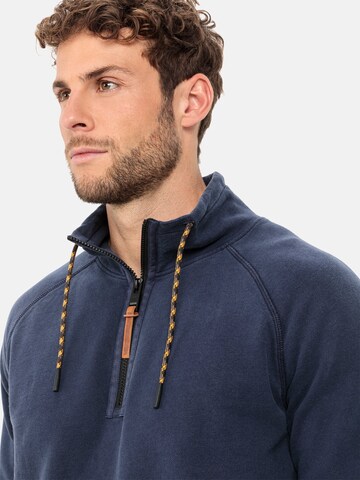 CAMEL ACTIVE Sweatshirt in Blau