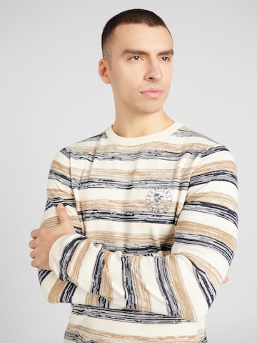 JACK & JONES Pullover 'MARIO' in Beige