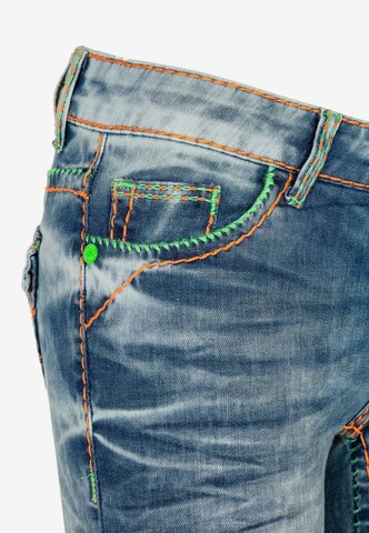 CIPO & BAXX Slim fit Jeans 'Neon' in Blue