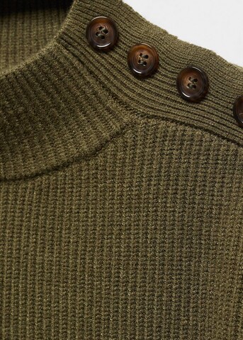 MANGO Sweater 'Lalo' in Green