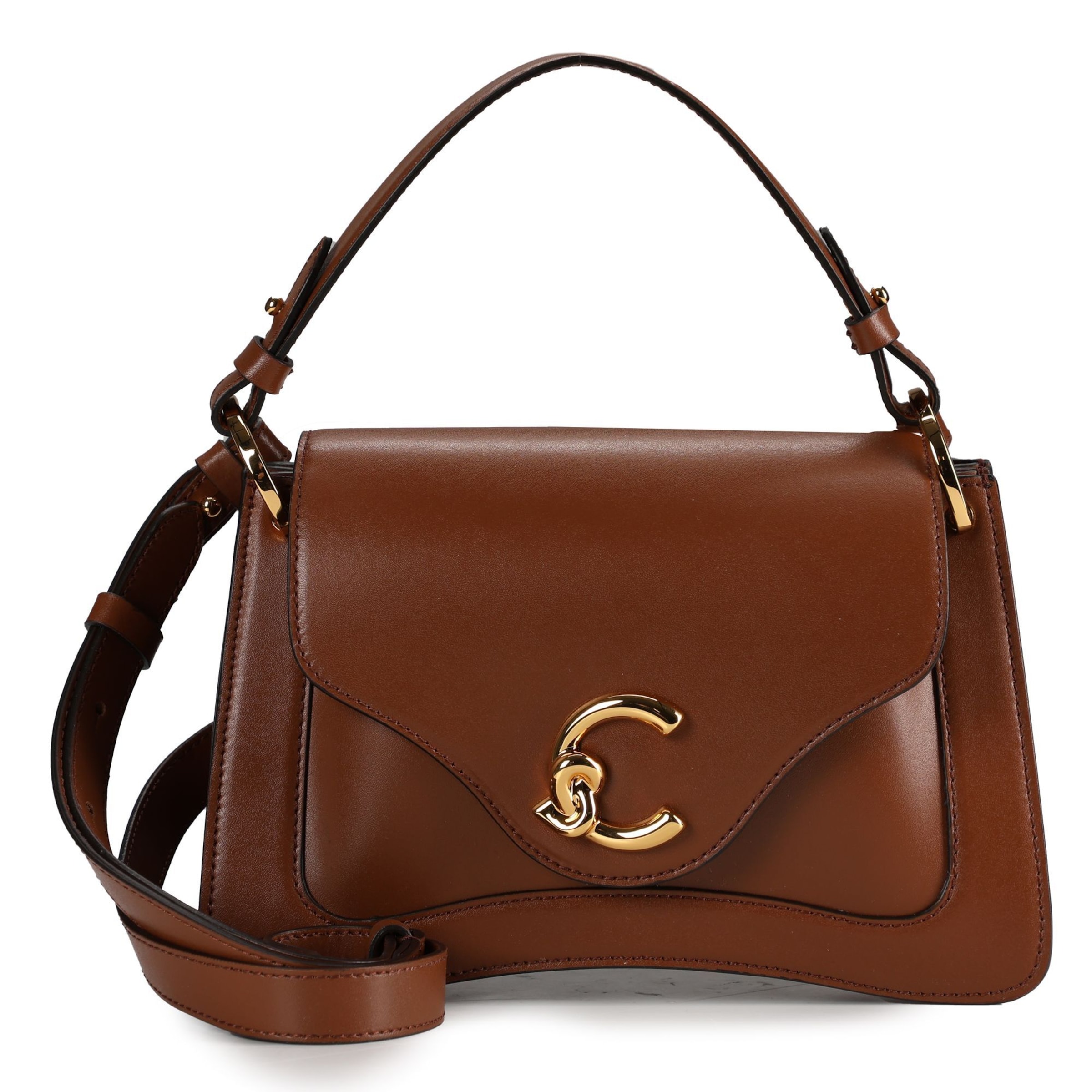 Coccinelle Umhängetasche C-Me in Braun: Vorderseite