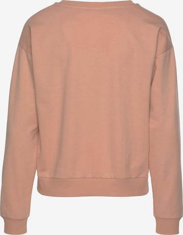 LASCANA Sweatshirt in Orange