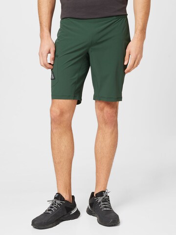 Maloja Normální Sportovní kalhoty 'Stagias' – zelená: přední strana