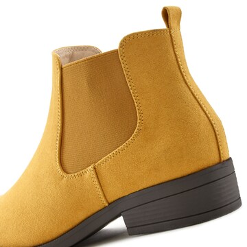 LASCANA - Botas chelsea em amarelo