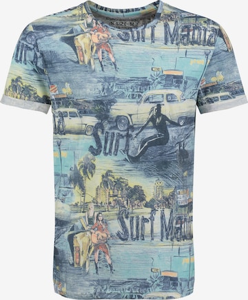 mėlyna Key Largo Marškinėliai 'KL Surf Mania': priekis