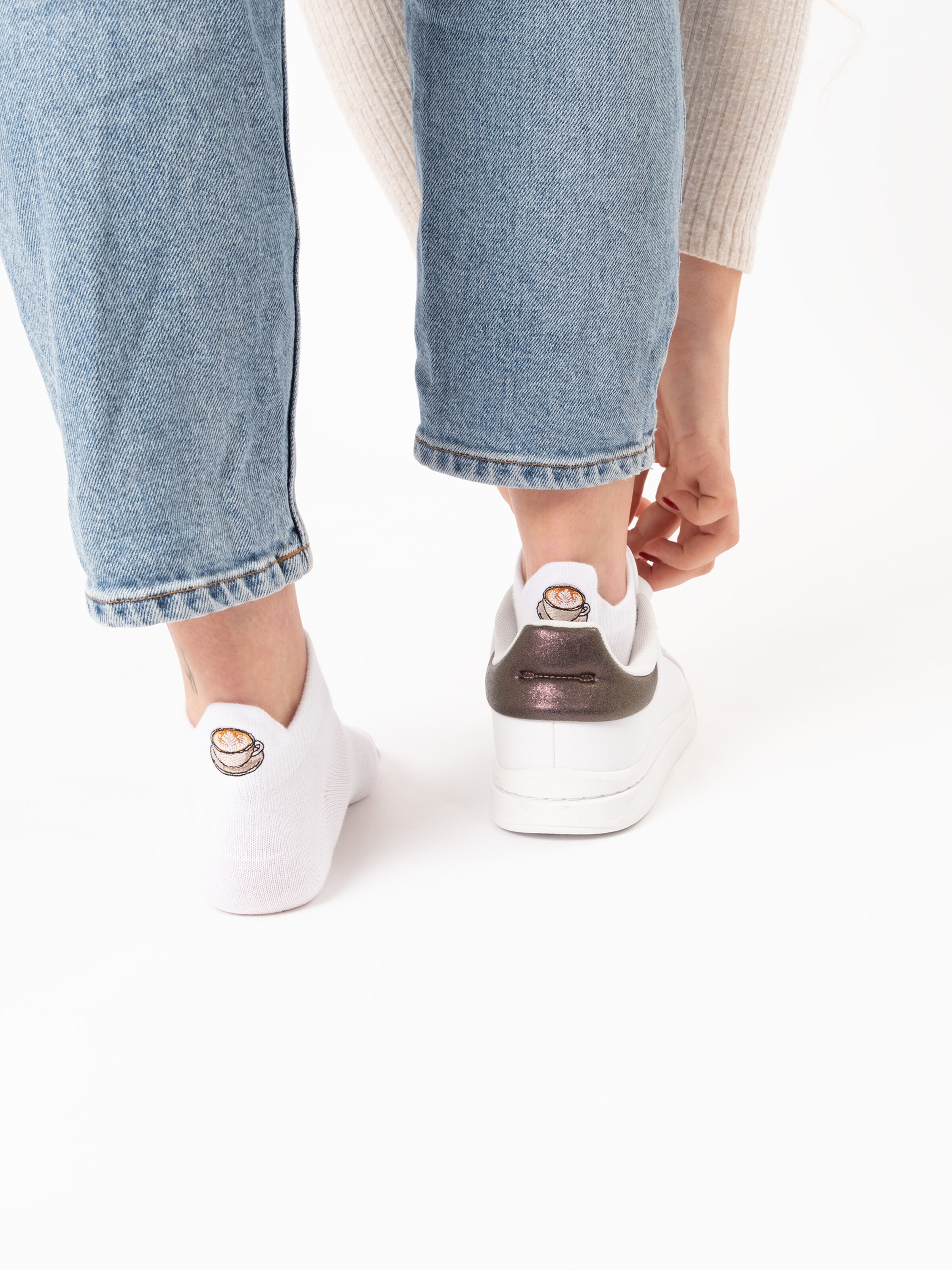 Occulto Socken 'Luca' in Braun