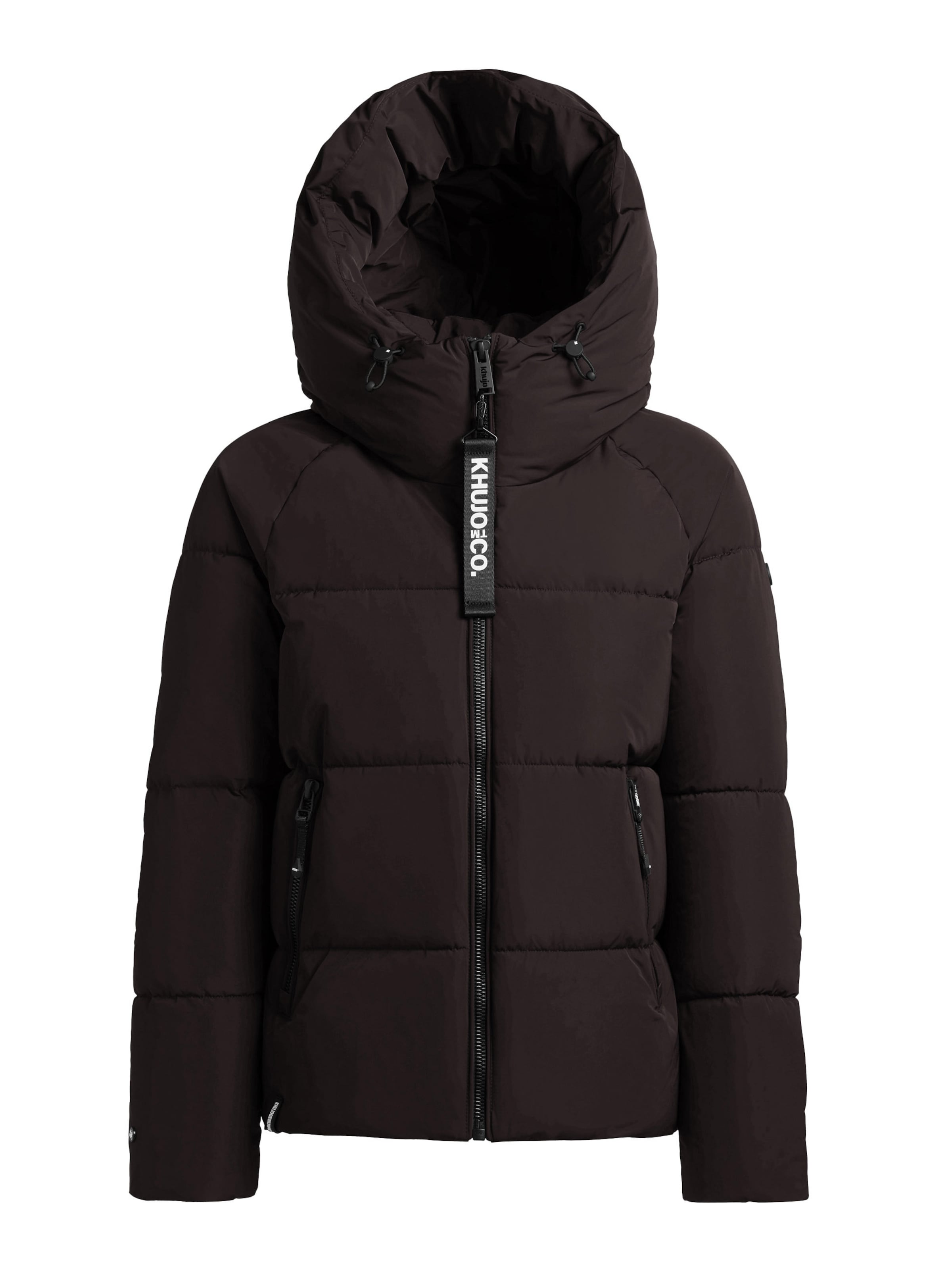 khujo Jacke 'Ono2' in Braun: Vorderseite