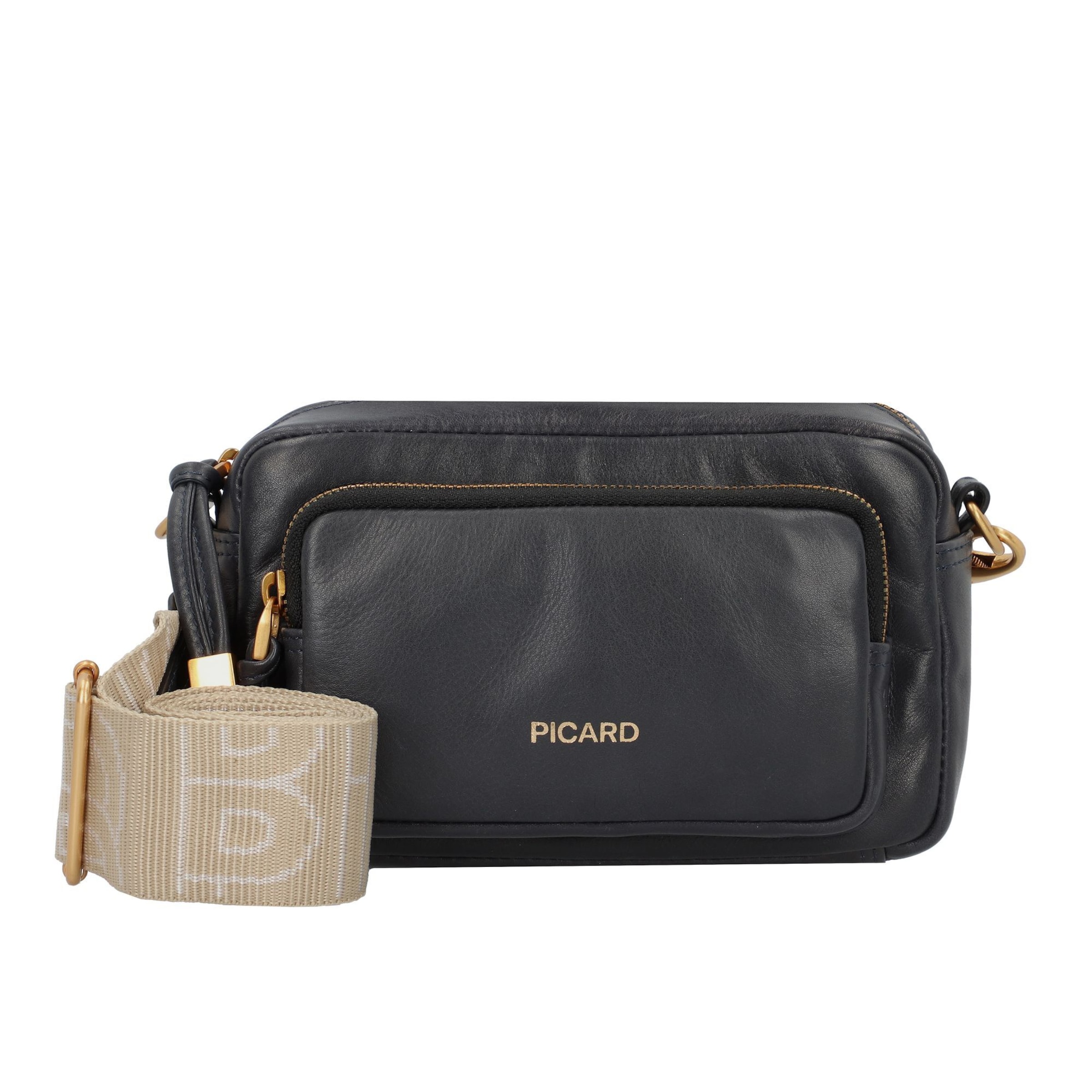 Sac à bandoulière 'Soulmate' Picard en bleu : devant