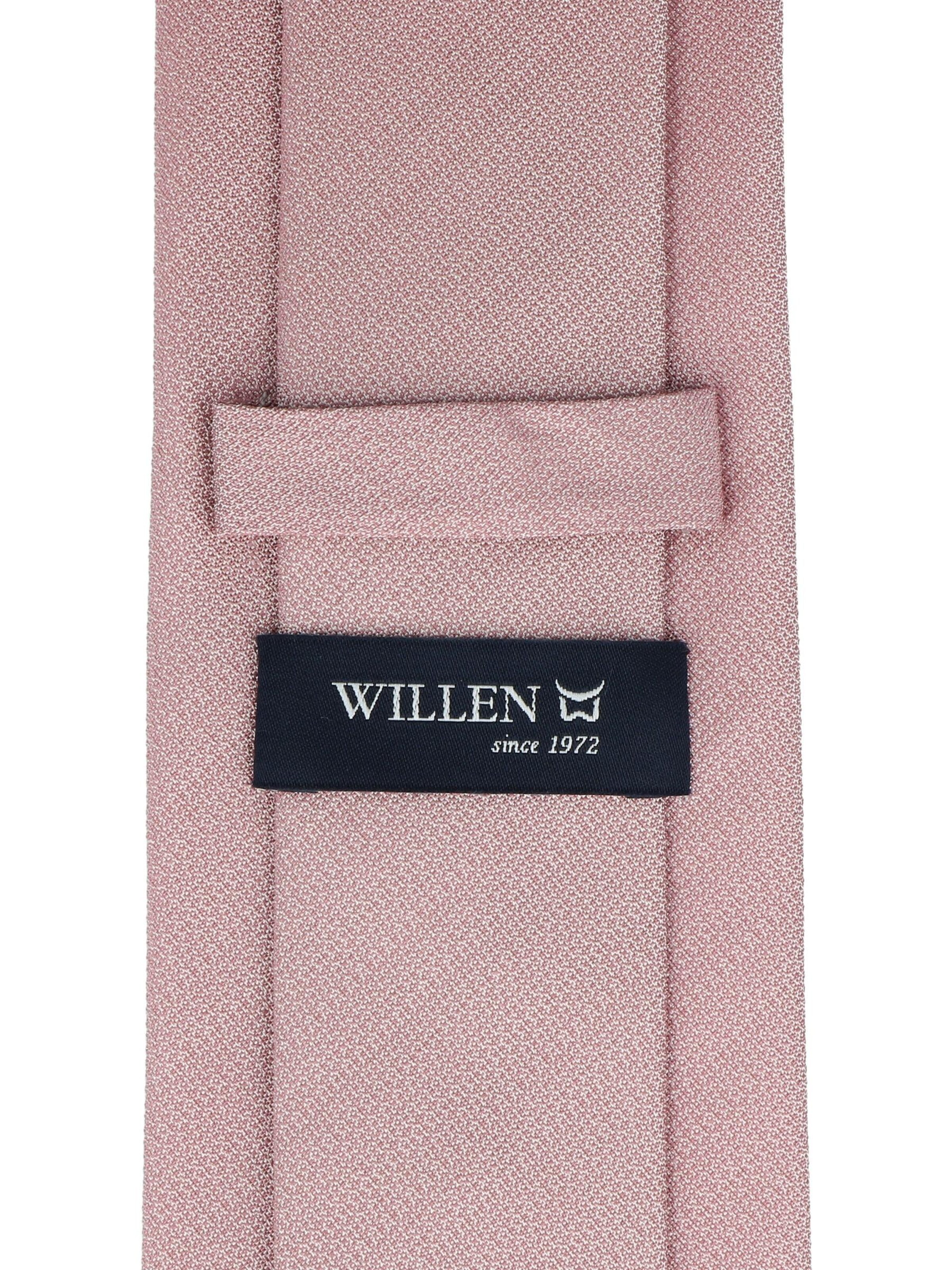 WILLEN Krawatte 'Uni Struktur'‌‌‌‌‌‌‌‌‌ in Pink