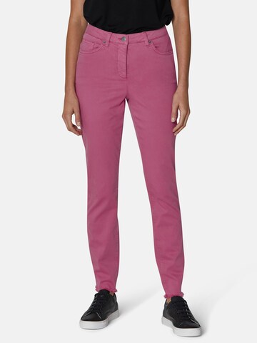 MADELEINE Skinny Jeans in Pink: front