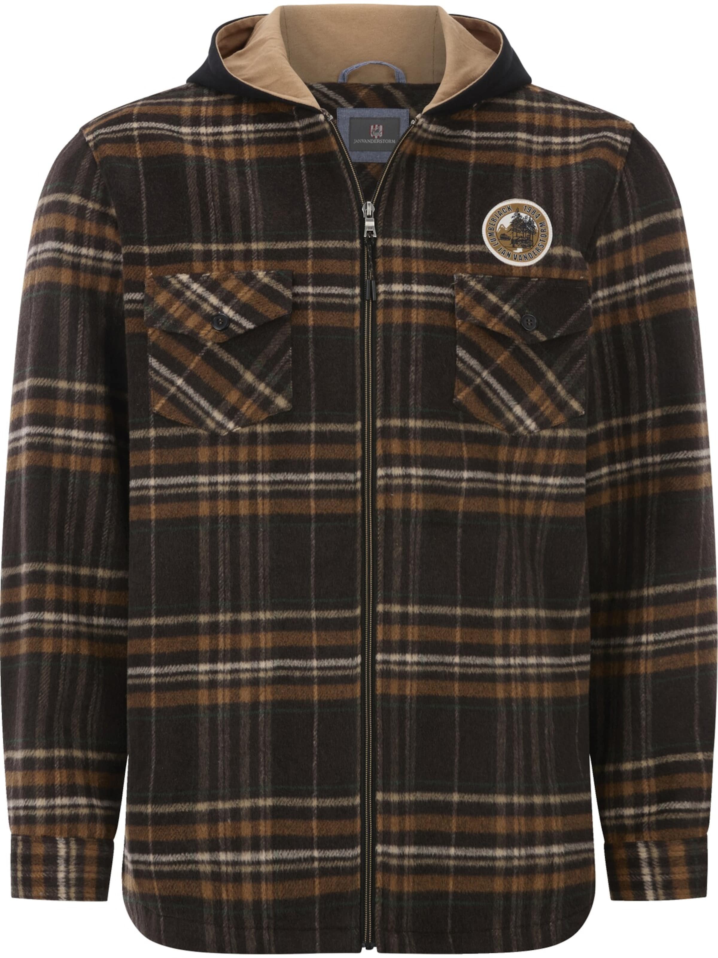 Jan Vanderstorm Jacke 'Faape' in Blau: Vorderseite