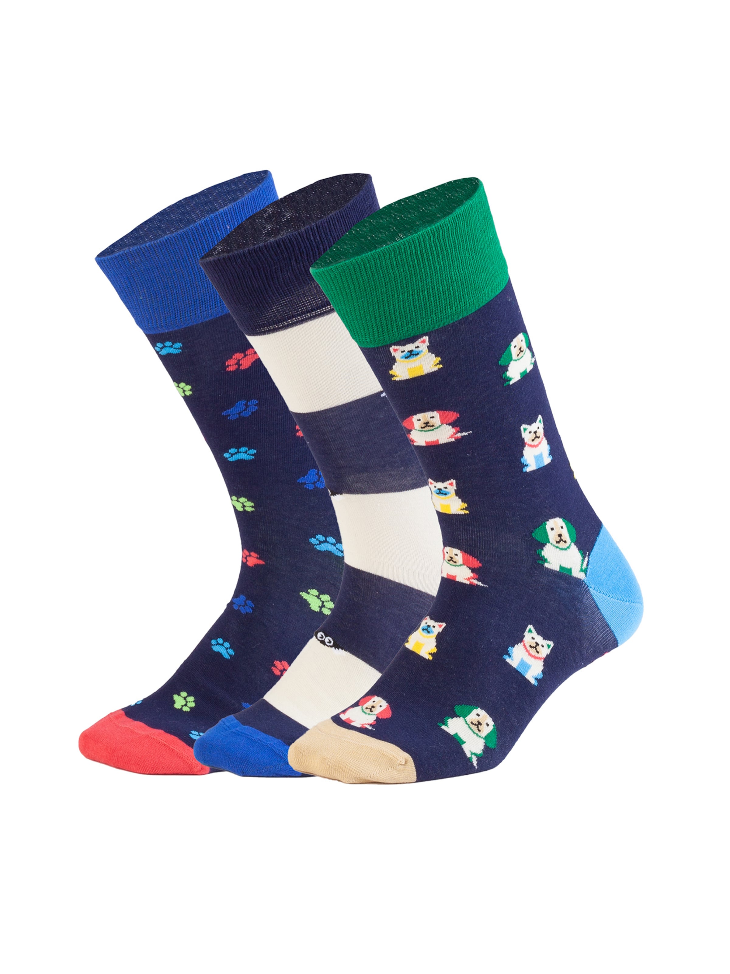 DillySocks Socken in Mischfarben: Vorderseite