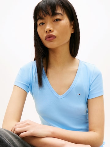 Tommy Jeans Shirt 'ESSENTIAL' in Blue