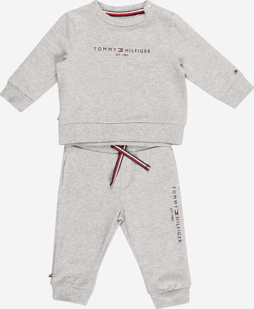 TOMMY HILFIGER Regular Jogginganzug in Grau: predná strana