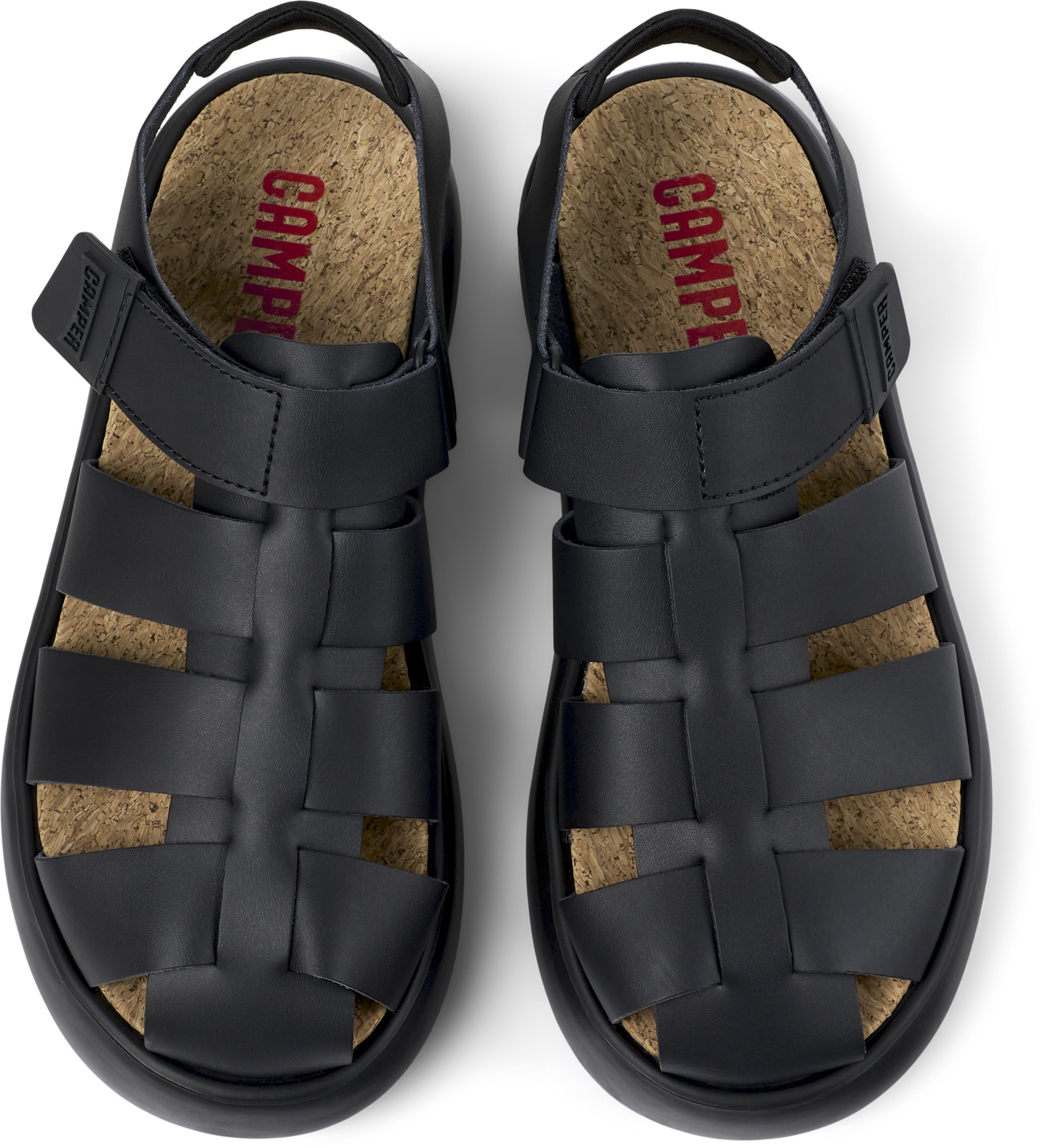 Sandalo 'Pelotas Flota' di CAMPER in nero