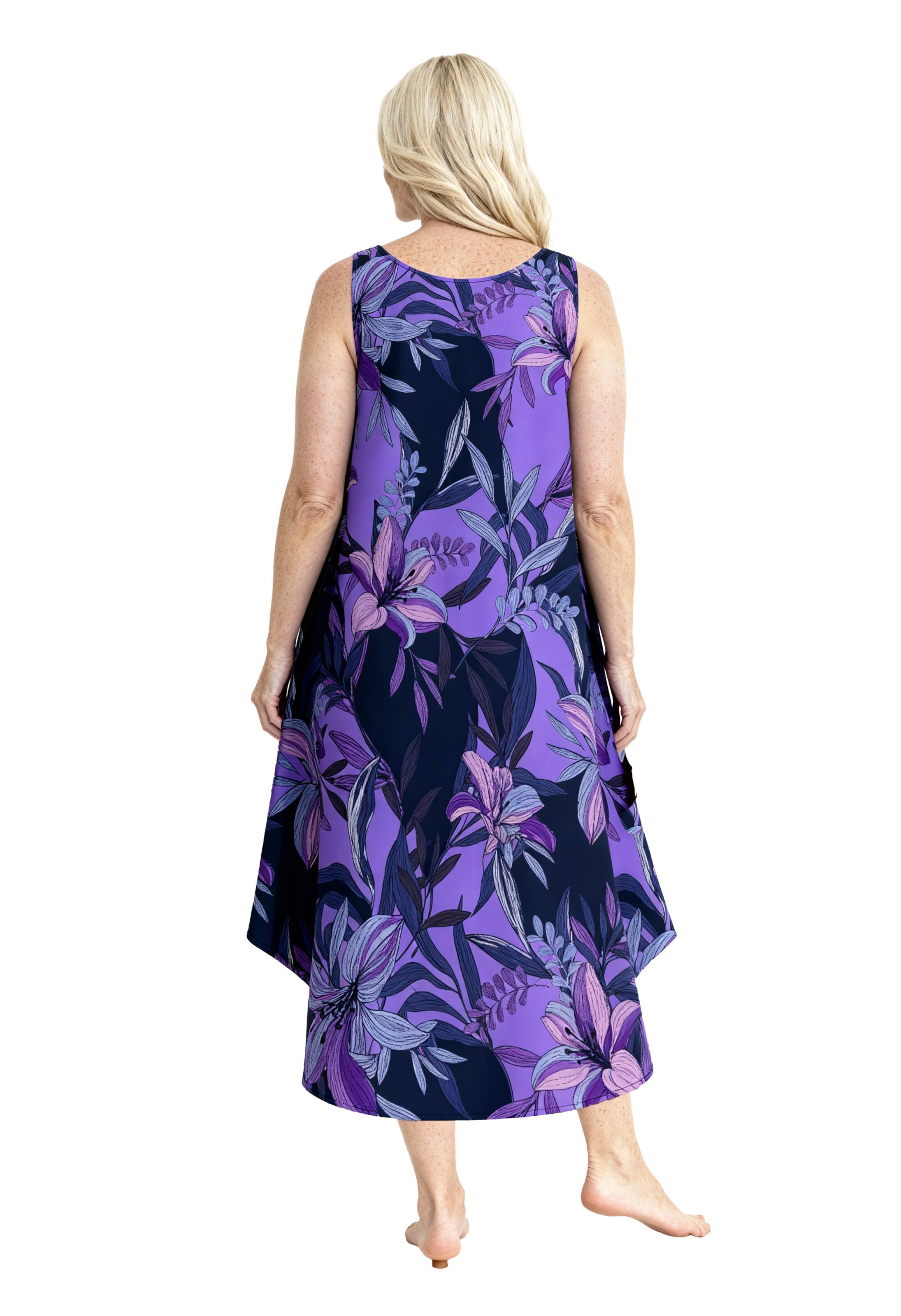 Ulla Popken Dress in Purple