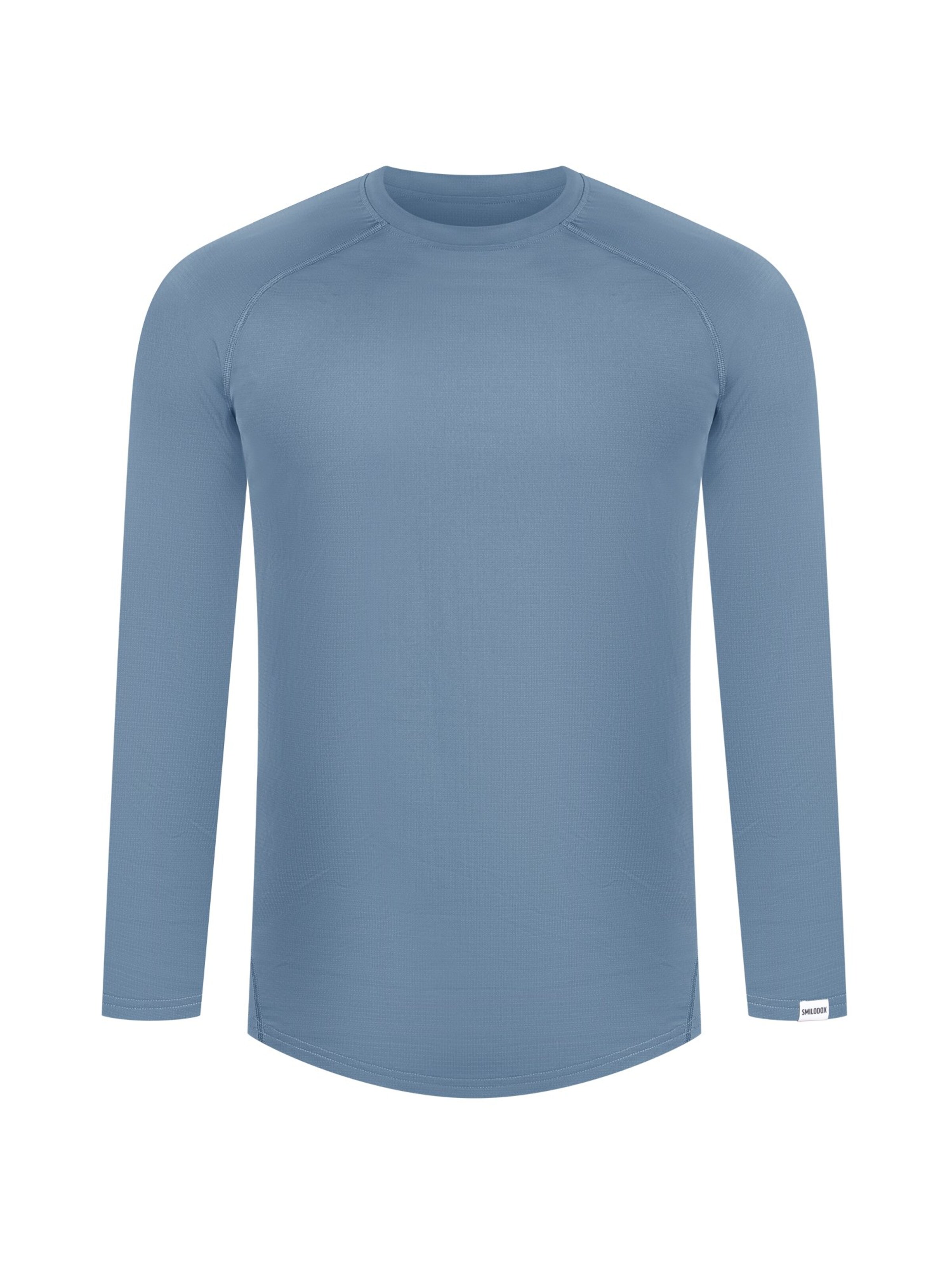 Smilodox Funktionsshirt 'Powerfit' in Blau: Vorderseite