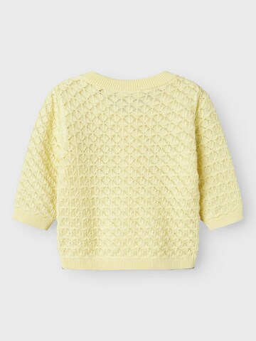 NAME IT Strickjacke in Gelb