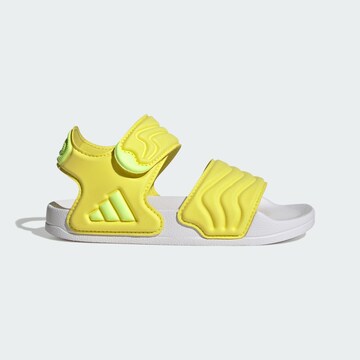 Claquettes / Tongs 'Adilette' ADIDAS SPORTSWEAR en jaune