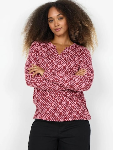 Camicia da donna 'Felicity' di Soyaconcept in rosso: frontale