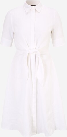 Lauren Ralph Lauren Petite Shirt dress in White: front