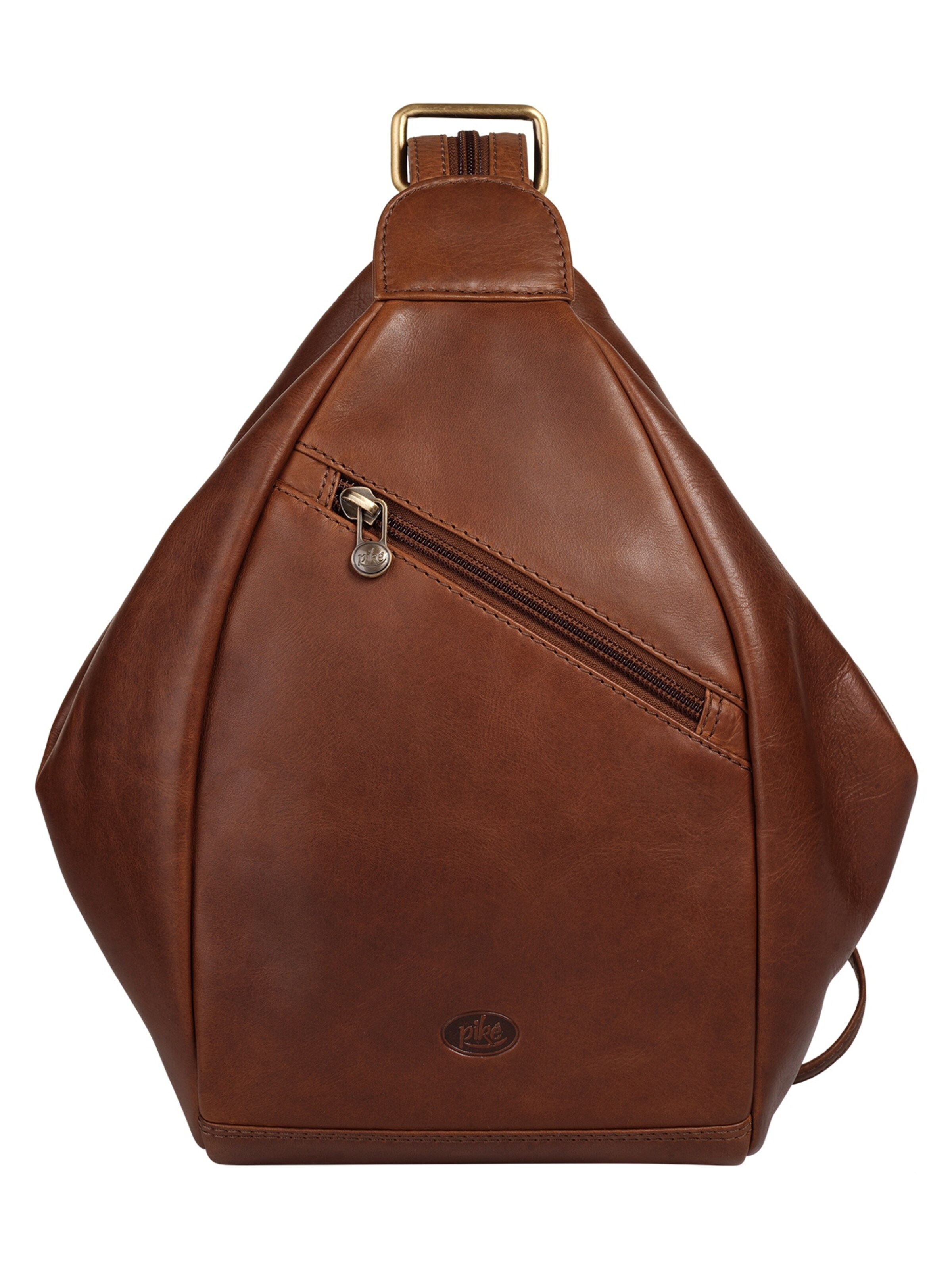 piké Backpack in Brown: front