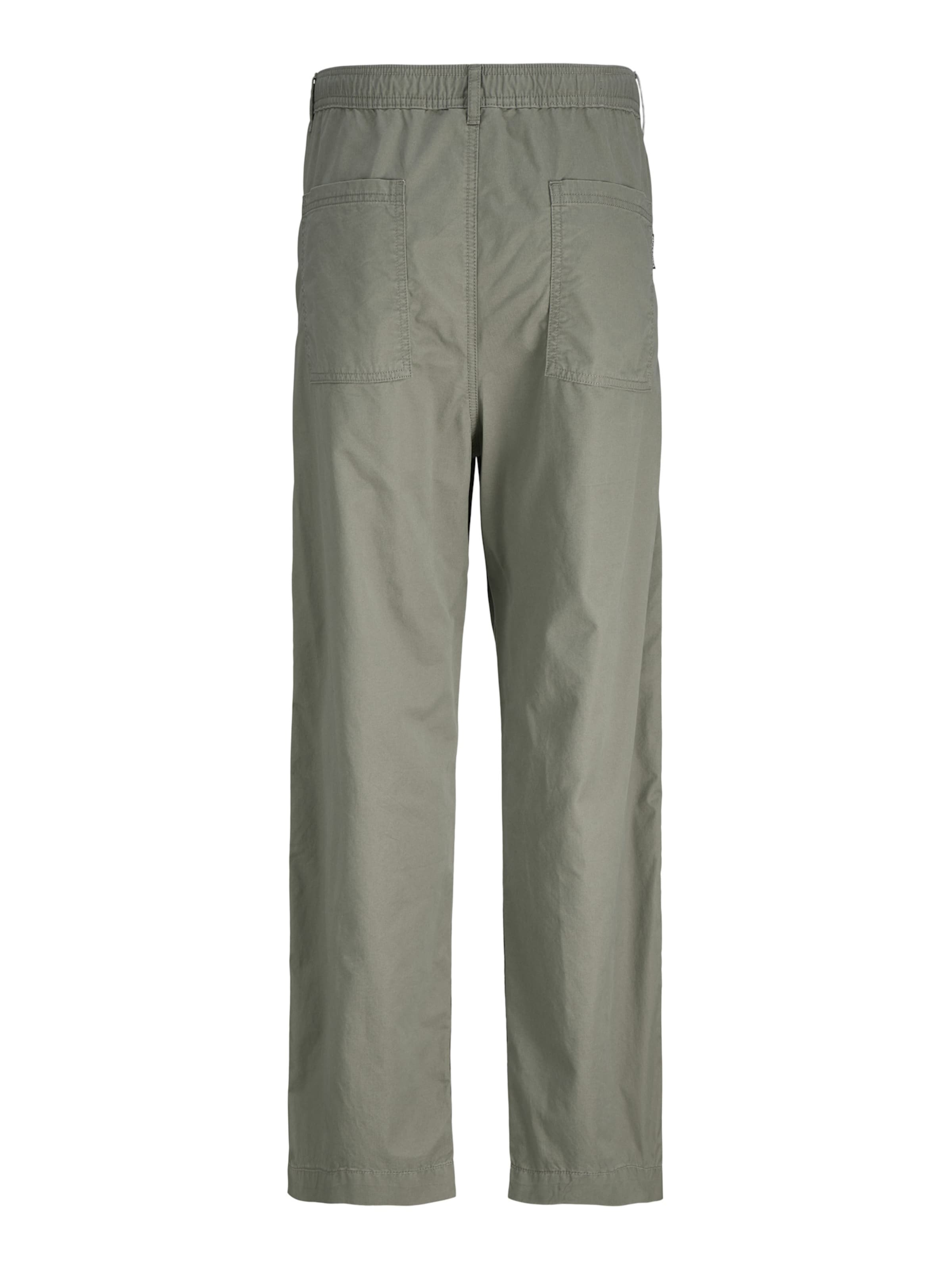 Jack & Jones Junior Regular Trousers 'Towen Cade' in Grey