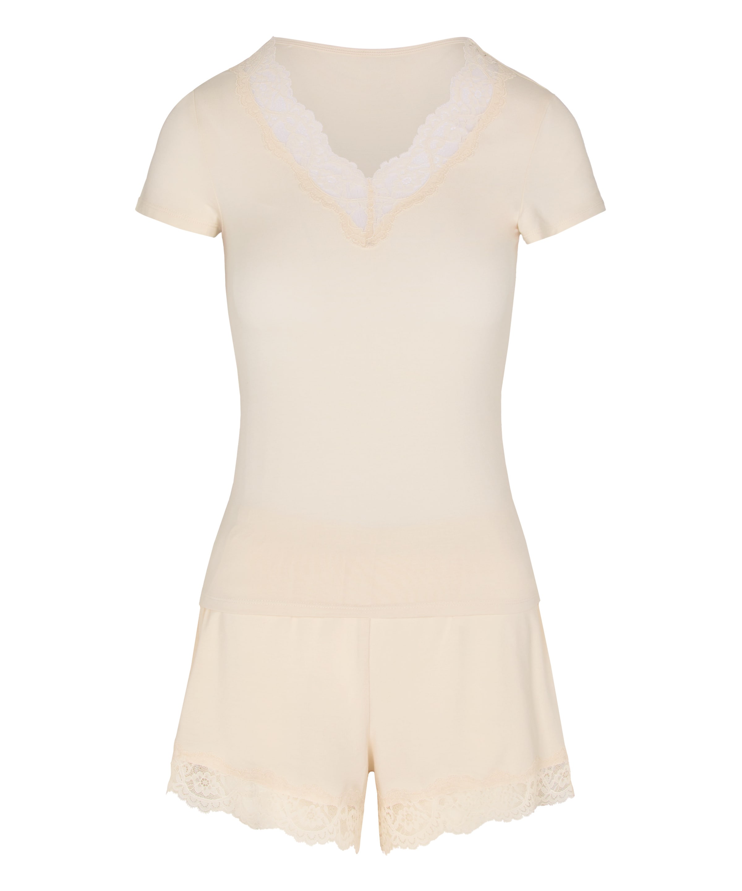 Hunkemöller Shorty 'Nana' in Beige: front