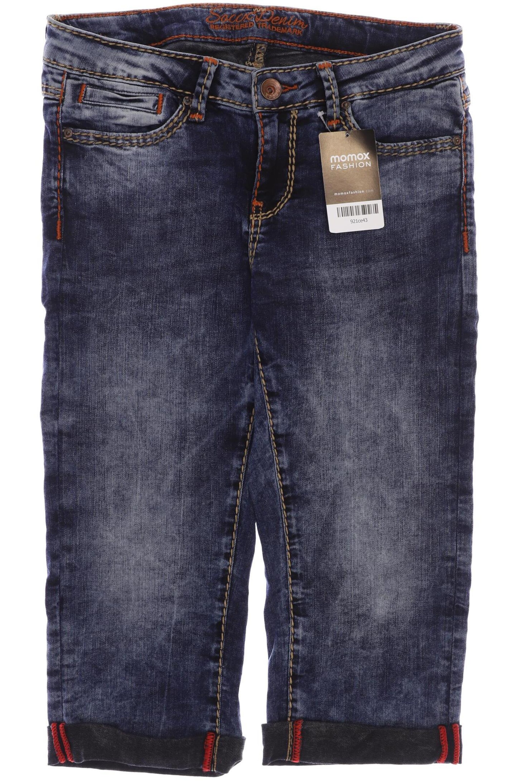 Soccx Shorts in S in Blue: front