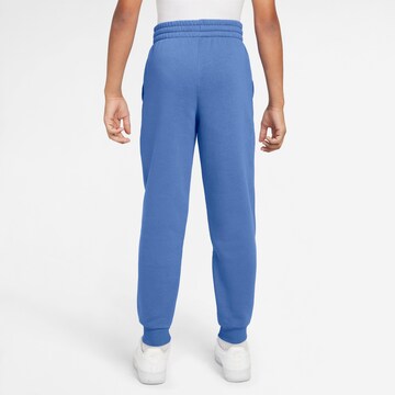 Nike Sportswear Tapered Pants 'Club Fleece' in Blue