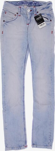 Soccx Jeans in 26 in Blue: front