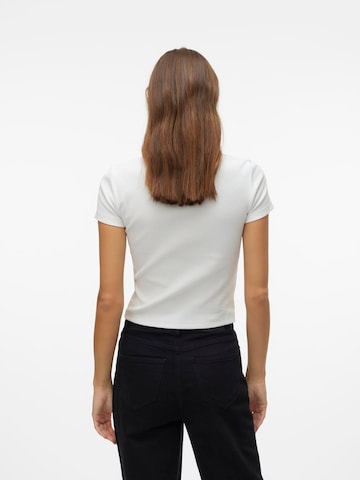 VERO MODA - Camiseta 'CHLOE' en blanco