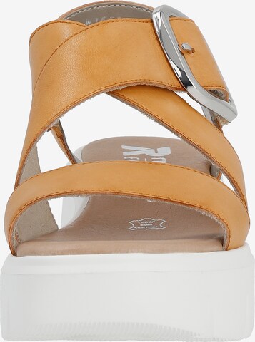 Rieker EVOLUTION Strap Sandals ' W1550 ' in Orange