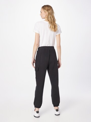 Calvin Klein Jeans Tapered Cargobroek in Zwart