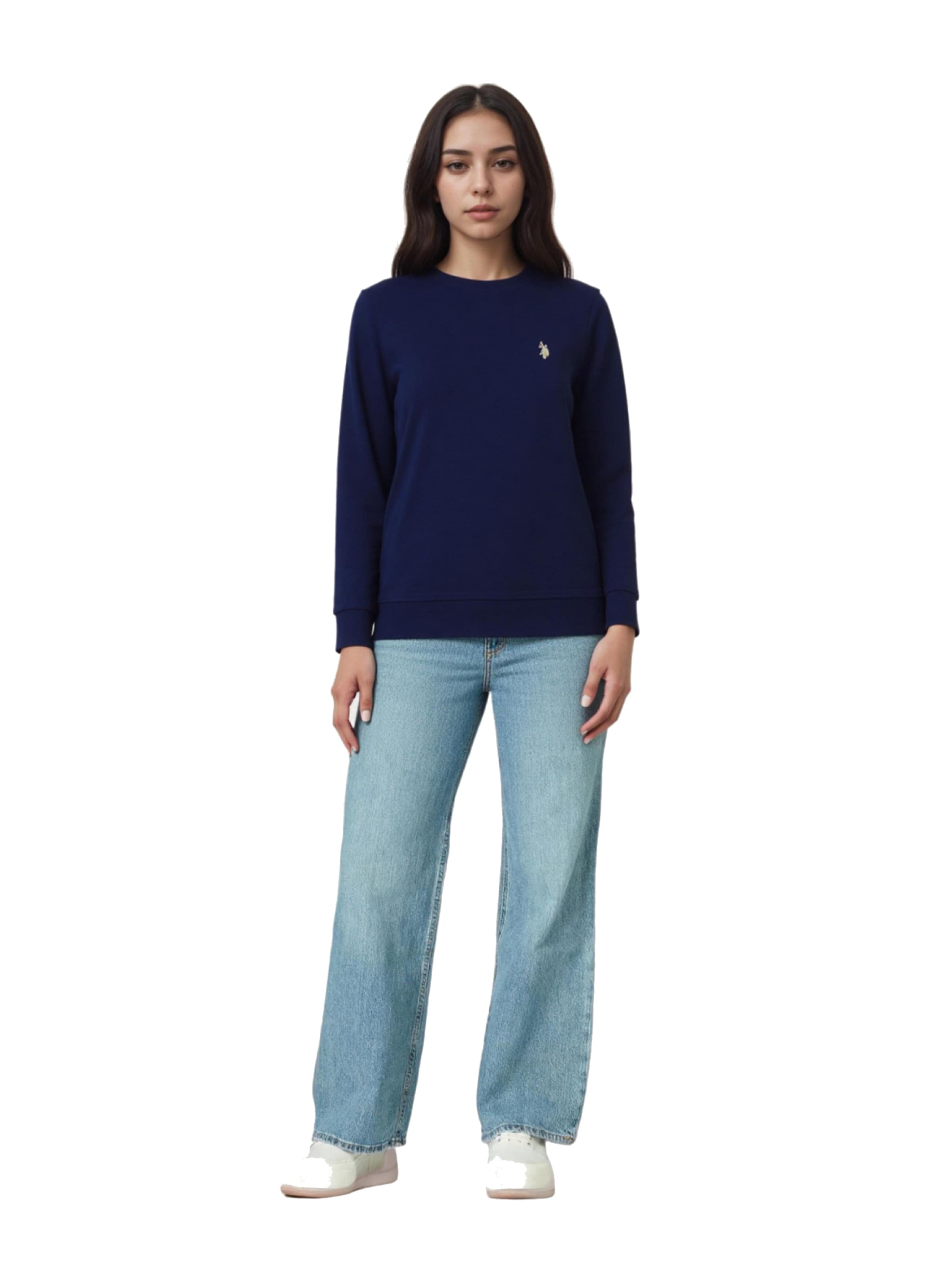 U.S. POLO ASSN. Sweatshirt in Blau