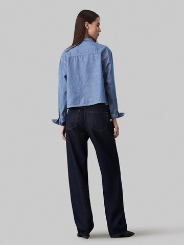 Calvin Klein Jeans Blouse in Blue