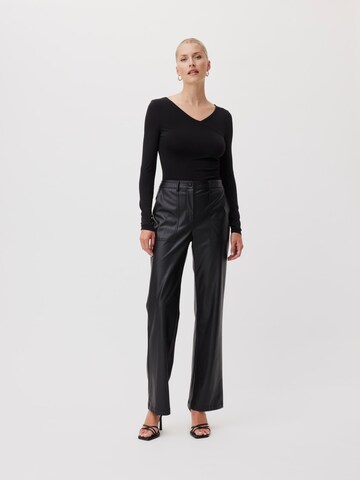 LeGer by Lena Gercke Shirt Bodysuit 'Line' in Black