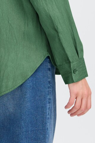 ICHI - Blusa 'KIRSE' em verde