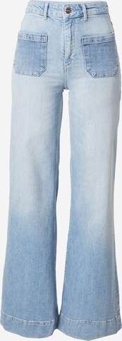 Wide Leg Jean Rich & Royal en bleu : devant