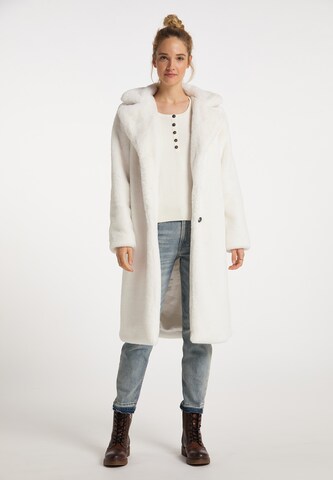 DreiMaster Vintage Преходно палто в бяло