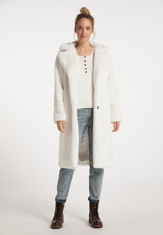 DreiMaster Vintage Mantel in Weiß